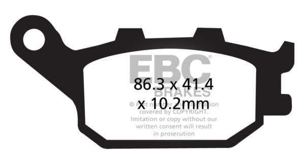 EBC BRAKE PADS V SERIES FA174V - DRIVEN Canada's Powersports 010174VFA174V