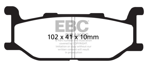 EBC BRAKE PADS V SERIES FA179V - DRIVEN Canada's Powersports 010179VFA179V
