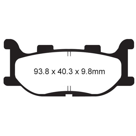 EBC BRAKE PADS V SERIES FA199V - DRIVEN Canada's Powersports 010199VFA199V