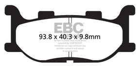 EBC BRAKE PADS V SERIES FA199V - DRIVEN Canada's Powersports 010199VFA199V