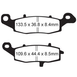 EBC BRAKE PADS V SERIES FA229V - DRIVEN Canada's Powersports 010229VFA229V