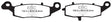 EBC BRAKE PADS V SERIES FA231V - DRIVEN Canada's Powersports 010231VFA231V
