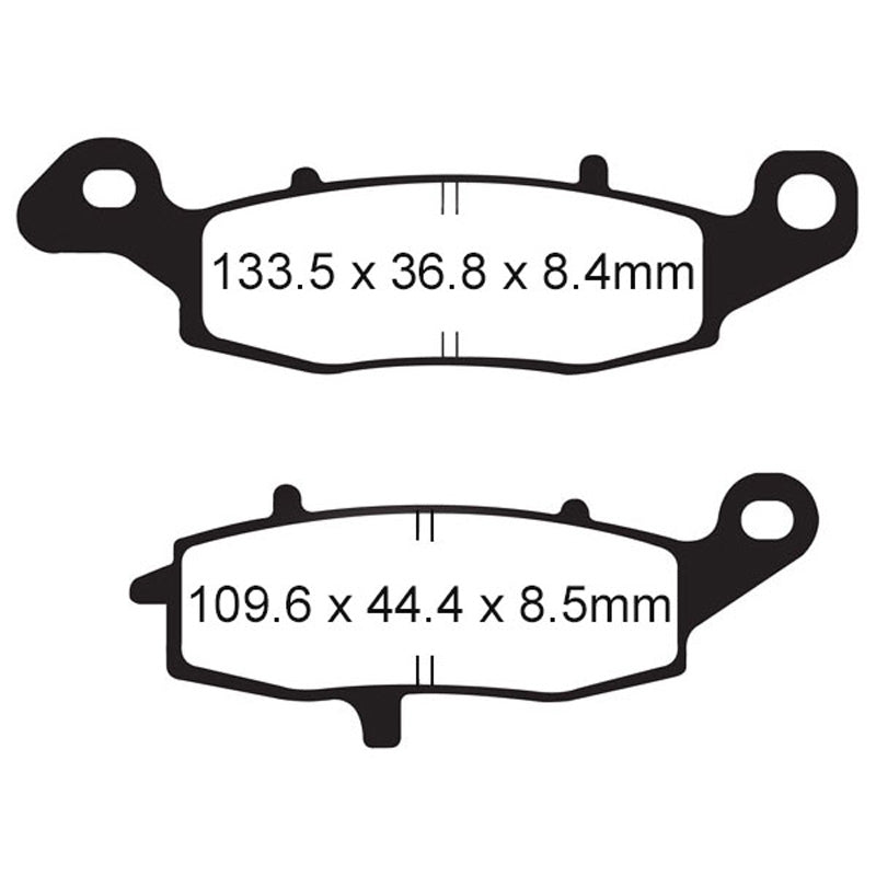 EBC BRAKE PADS V SERIES FA231V - DRIVEN Canada's Powersports 010231VFA231V