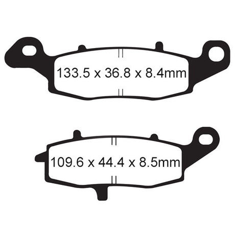 EBC BRAKE PADS V SERIES FA231V - DRIVEN Canada's Powersports 010231VFA231V