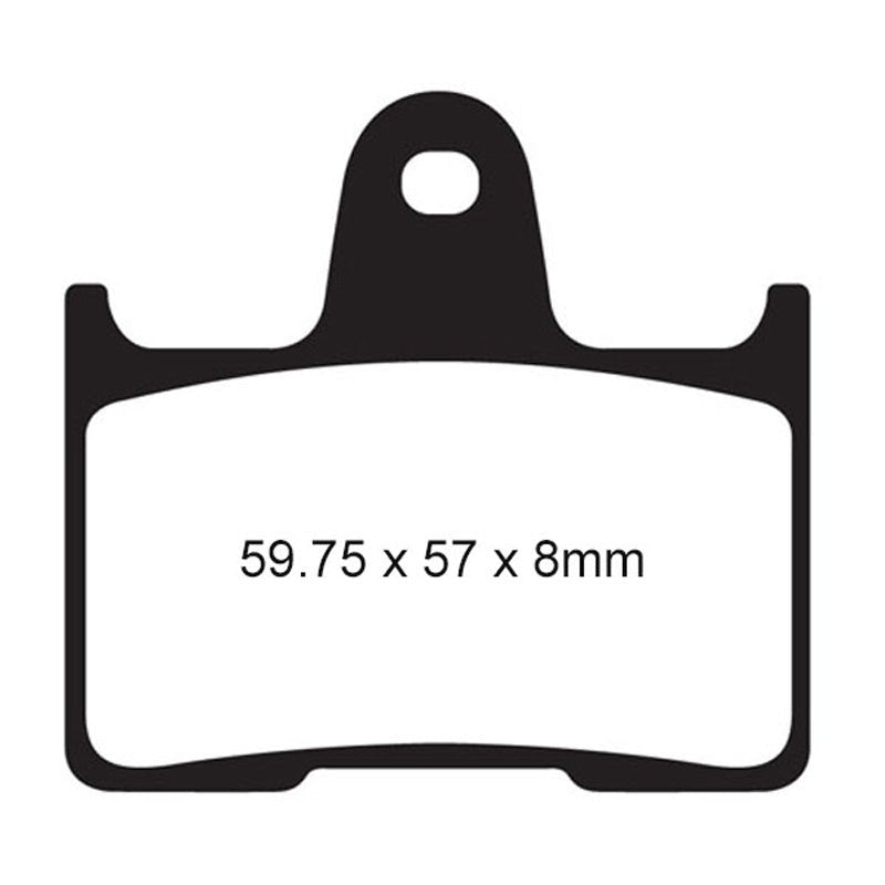 EBC BRAKE PADS V SERIES FA254V - DRIVEN Canada's Powersports 840655074045FA254V