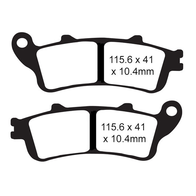 EBC BRAKE PADS V SERIES FA261/2V - DRIVEN Canada's Powersports 0102612VFA261/2V