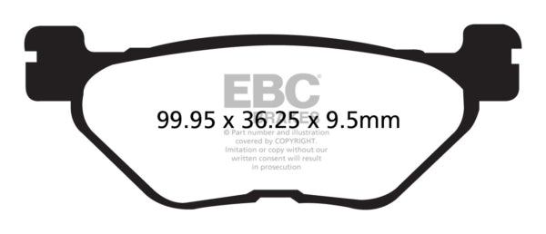 EBC BRAKE PADS V SERIES FA319/2V - DRIVEN Canada's Powersports 0103192VFA319/2V
