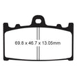 EBC BRAKE PADS V SERIES FA366V - DRIVEN Canada's Powersports 847943015025FA366V