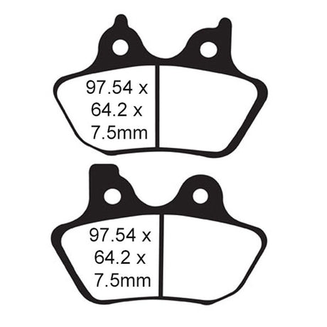 EBC BRAKE PADS V SERIES FA400V - DRIVEN Canada's Powersports 010400VFA400V