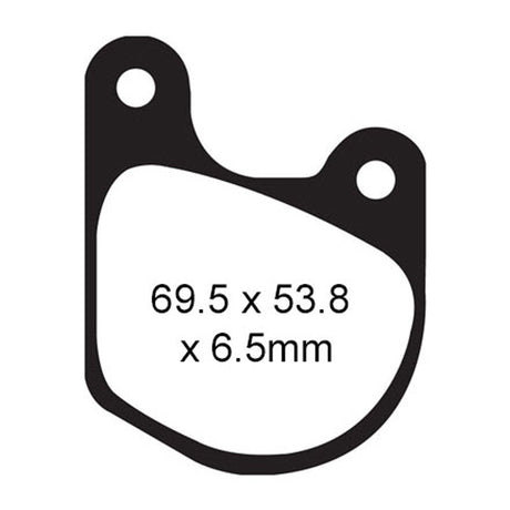 EBC BRAKE PADS V SERIES FA71V - DRIVEN Canada's Powersports 010071VFA71V