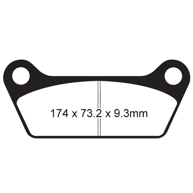 EBC BRAKE PADS V SERIES FA79V - DRIVEN Canada's Powersports 847943015834FA79V