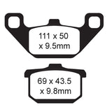 EBC BRAKE PADS V SERIES FA85V - DRIVEN Canada's Powersports 010085VFA85V