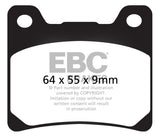 EBC BRAKE PADS V SERIES FA88V - DRIVEN Canada's Powersports 010088VFA88V