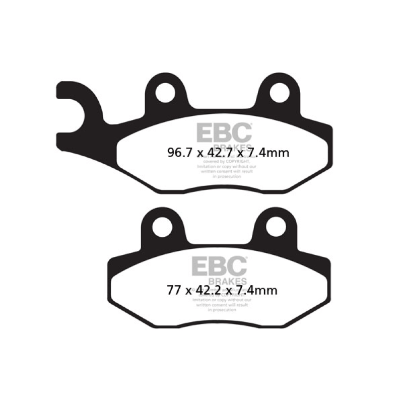 EBC BRAKE PADS X SERIES FA135X - DRIVEN Canada's Powersports 010135XFA135X
