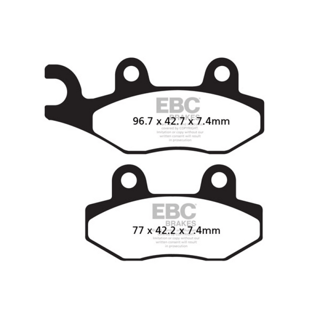 EBC BRAKE PADS X SERIES FA135X - DRIVEN Canada's Powersports 010135XFA135X