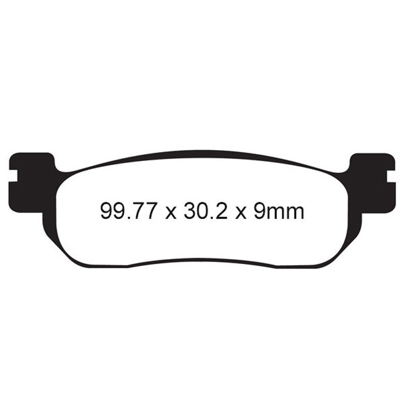 EBC BRAKE PADS X SERIES FA275X - DRIVEN Canada's Powersports 010275XFA275X