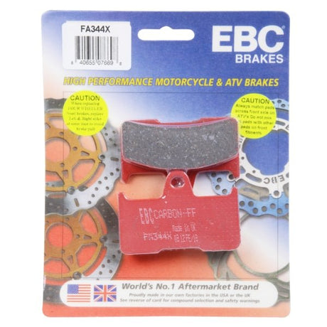 EBC BRAKE PADS X SERIES FA344X - DRIVEN Canada's Powersports 010344XFA344X