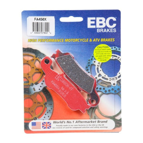 EBC BRAKE PADS X SERIES FA450X - DRIVEN Canada's Powersports 010450XFA450X