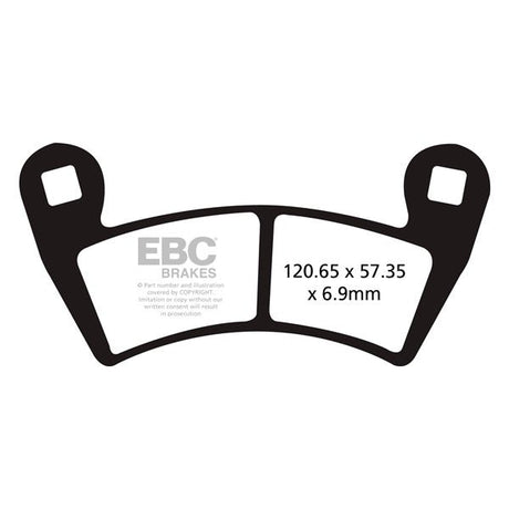 EBC BRAKE PADS X SERIES FA452X - DRIVEN Canada's Powersports 010452XFA452X