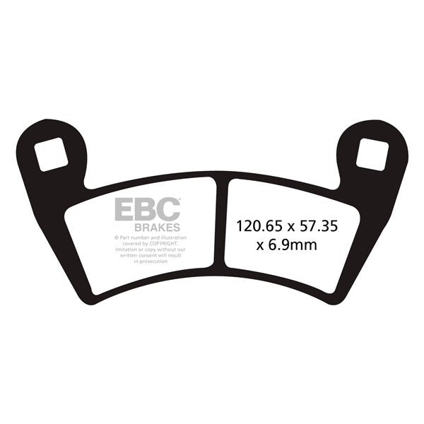 EBC BRAKE PADS X SERIES FA452X - DRIVEN Canada's Powersports 010452XFA452X