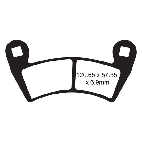 EBC BRAKE PADS X SERIES FA452X - DRIVEN Canada's Powersports 010452XFA452X