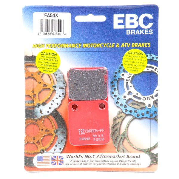 EBC BRAKE PADS X SERIES FA54X - DRIVEN Canada's Powersports 010054XFA54X