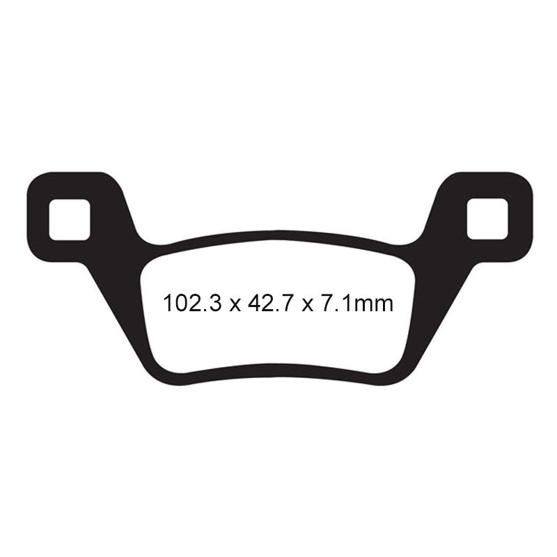 EBC BRAKE PADS X SERIES FA600/2X - DRIVEN Canada's Powersports 840655078517FA600/2X