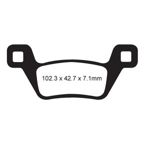 EBC BRAKE PADS X SERIES FA600/2X - DRIVEN Canada's Powersports 840655078517FA600/2X