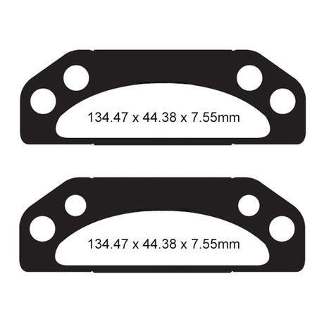 EBC BRAKE PADS X SERIES FA659X - DRIVEN Canada's Powersports 889668097597FA659X