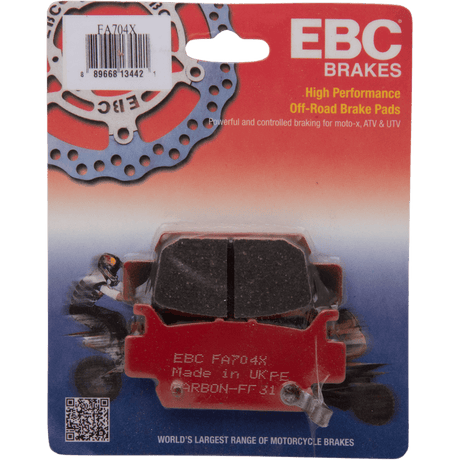EBC BRAKE PADS X SERIES FA704X - DRIVEN Canada's Powersports 889668134421FA704X