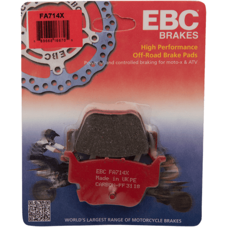 EBC BRAKE PADS X SERIES FA714X - DRIVEN Canada's Powersports 889668166705FA714X