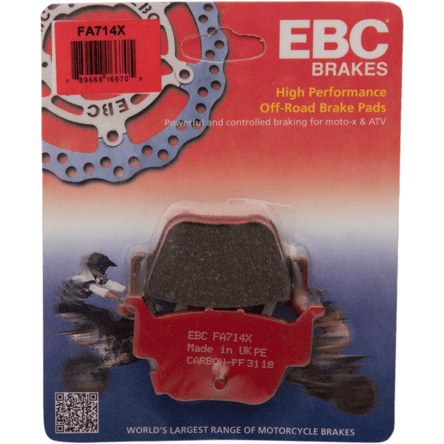 EBC BRAKE PADS X SERIES FA714X - DRIVEN Canada's Powersports 889668166705FA714X