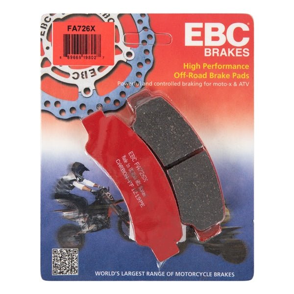 EBC BRAKE PADS X SERIES FA726X - DRIVEN Canada's Powersports 010726XFA726X