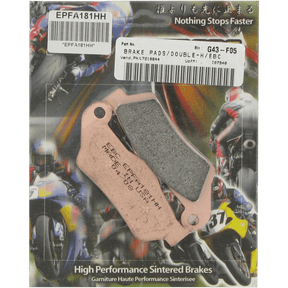 EBC EPFA181HH EXTREME PRO PAD SET - DRIVEN Canada's Powersports 840655057376EPFA181HH