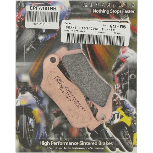 EBC EPFA181HH EXTREME PRO PAD SET - DRIVEN Canada's Powersports 840655057376EPFA181HH