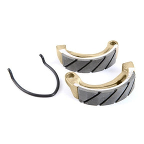 EBC "G" GROOVED BRAKE SHOES (338G) - DRIVEN Canada's Powersports 840655007104338G