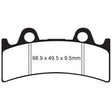 EBC GFA SERIES BRAKE PADS (GFA190HH) - DRIVEN Canada's Powersports GFA190HH