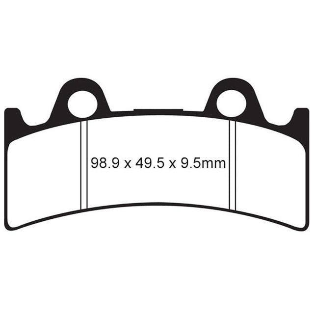 EBC GFA SERIES BRAKE PADS (GFA190HH) - DRIVEN Canada's Powersports GFA190HH