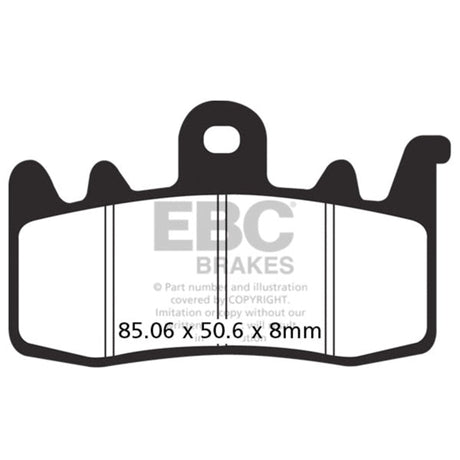 EBC GPFAX SINTERED RACE BRAKE PAD (GPFAX630HH) - DRIVEN Canada's Powersports 010GPFAX630HHGPFAX630HH