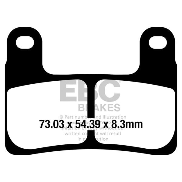 EBC GPFAX SINTERED RACE BRAKE PAD (GPFAX724HH) - DRIVEN Canada's Powersports 889668207309GPFAX724HH