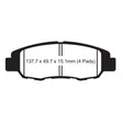 EBC STANDARD BRAKE PADS (FA669/4) - DRIVEN Canada's Powersports 889668097917FA669/4