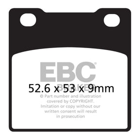 EBC V - PAD BRAKE PAD (FA63V) - DRIVEN Canada's Powersports 847943014912FA63V