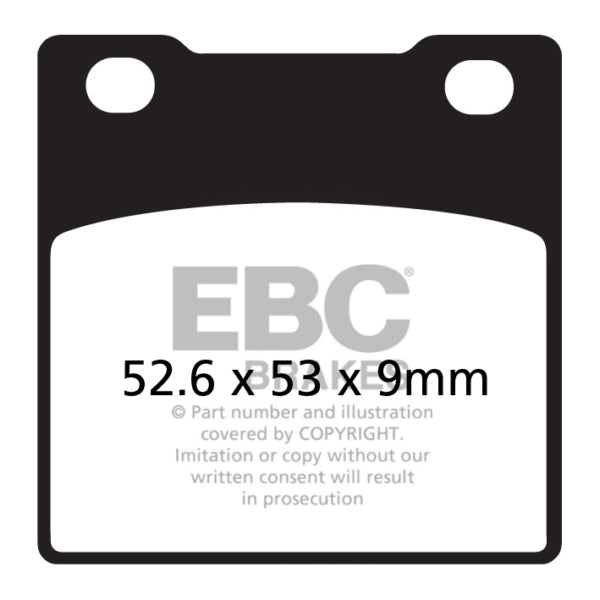 EBC V - PAD BRAKE PAD (FA63V) - DRIVEN Canada's Powersports 847943014912FA63V