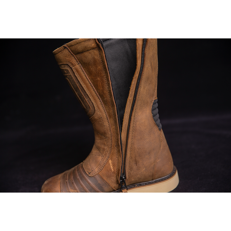 ICON BOOT ELSINORE2 CE Brown Detail - Driven Powersports