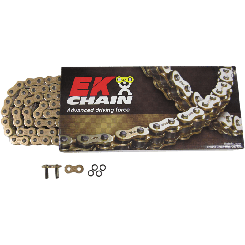 EK 520MVXZ2 - 120 GOLD/NICKEL QX - RING CHIAN (520MVXZ2 - 120/G) - DRIVEN Canada's Powersports 520MVXZ2 - 120/GXG520MVXZ2 - 120/G