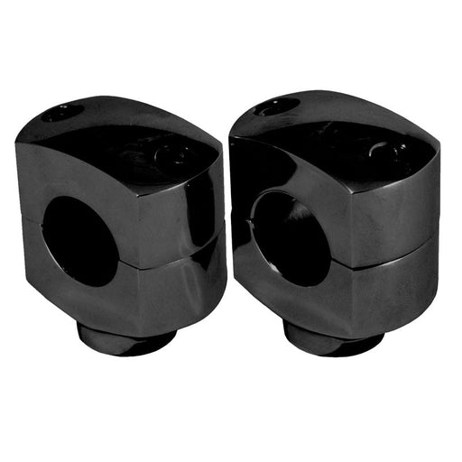 EMGO 1' RISERS FOR 1' BARS BLACK (23-09702) - Driven Powersports Inc.23-0970223-09702