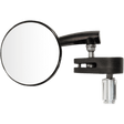 EMGO ALUMINUM ROUND BAR END MIRROR LEFT (BLACK) - DRIVEN Canada's Powersports 20 - 3404220 - 34042