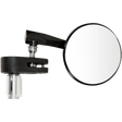 EMGO ALUMINUM ROUND BAR END MIRROR RIGHT (BLACK) - DRIVEN Canada's Powersports 20 - 3404120 - 34041