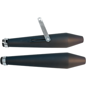 EMGO CAFE RACER MUFFLER MATTE BLACK - DRIVEN Canada's Powersports 80 - 8403380 - 84033