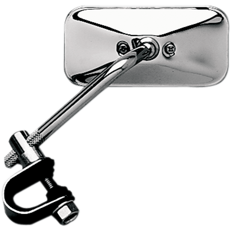 EMGO CLAMP - ON MIRROR 2XL41/2 3 WAY (CHROME) (20 - 34812) - DRIVEN Canada's Powersports 20 - 3481220 - 34812
